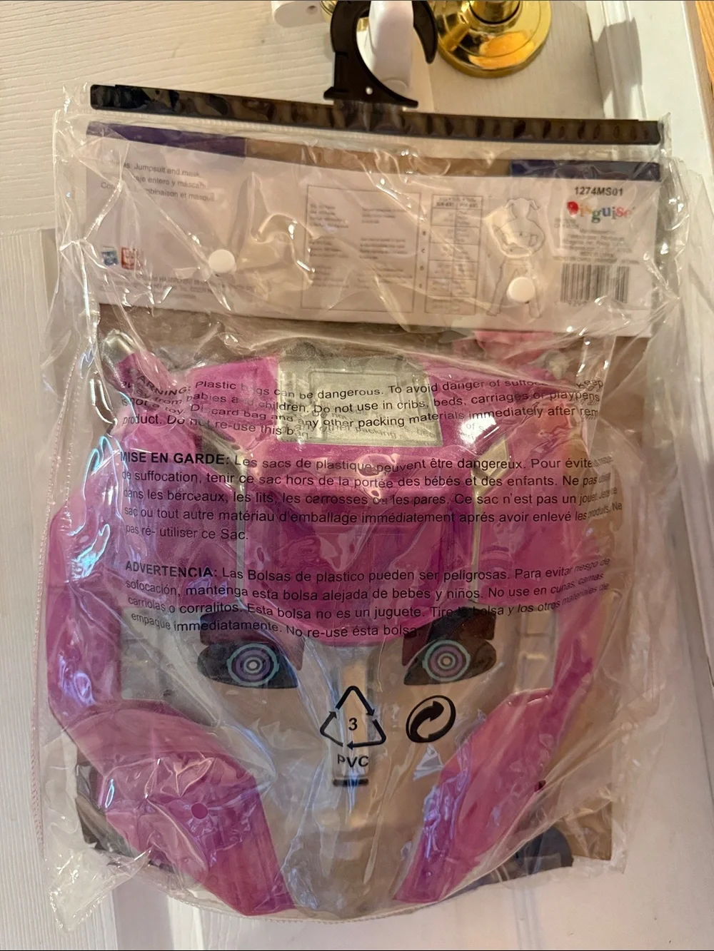 Disguise Transformers One Elita-1 Costume - Pink and Silver